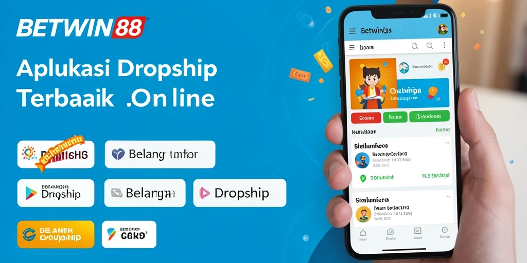 Tampilan antarmuka BETWIN88 yang intuitif untuk dropshipping.