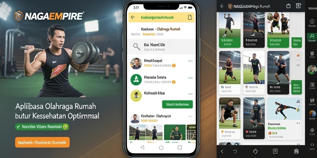 Tampilan antarmuka NAGAEMPIRE yang intuitif dan menarik.