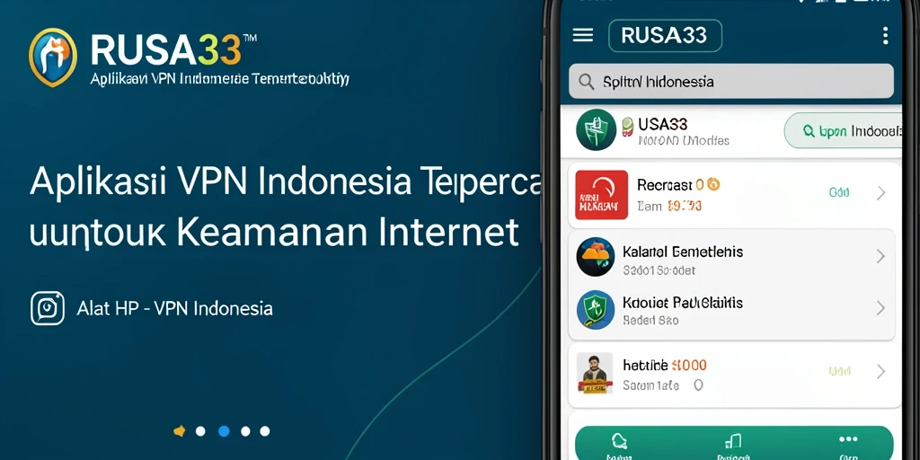 Tampilan antarmuka RUSA33 yang sederhana dan intuitif.