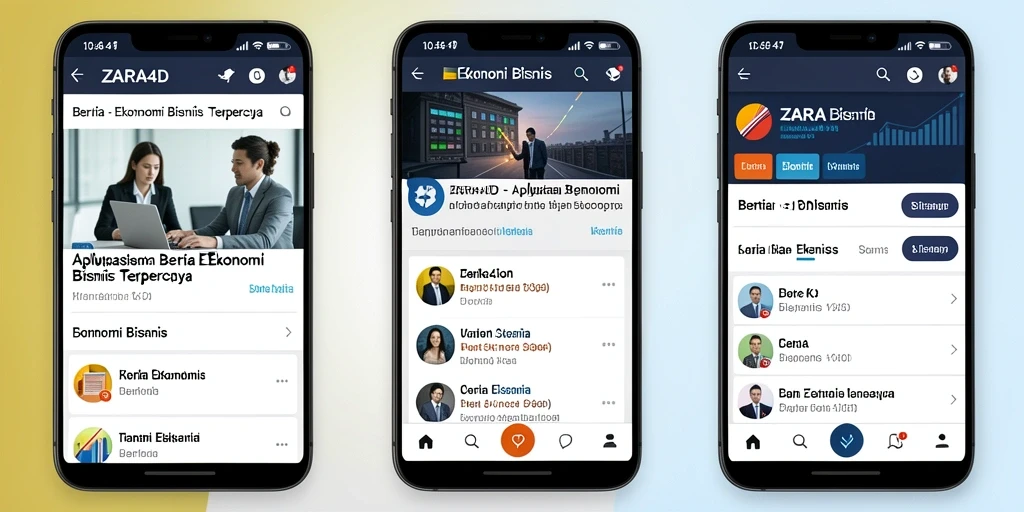 Tampilan antarmuka ZARA4D untuk berita Ekonomi Bisnis yang informatif.